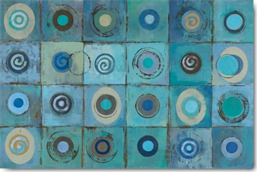 Reprodukce - Abstraktní - Underwater Mosaic, Silvia Vassileva