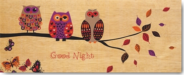 Reprodukce - Dětské & Komiks - Good Night Owl, Wild Apple Portfolio