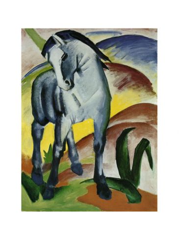Reprodukce - Expresionismus - Blaues Pferd I - Monaco, Franz Marc