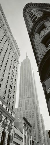 Reprodukce - Fotografie - Empire State Building - Broadway, Horst Hamann