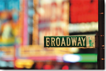 Reprodukce - Fotografie - On Broadway, Pela & Richard