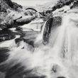 Reprodukce - Fotografie - Three Shires Head Falls, Peak District, England