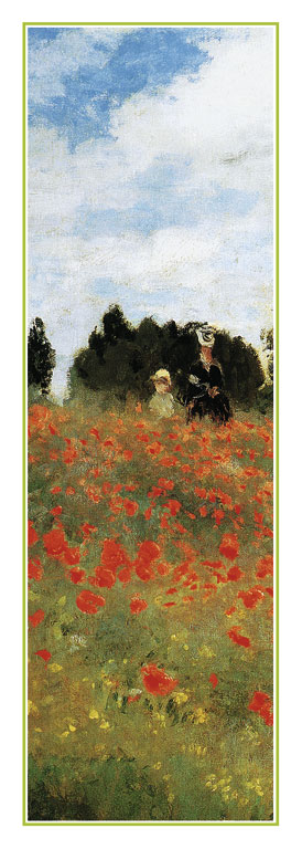 Reprodukce - Impresionismus - Field of Poppies, Claude Monet