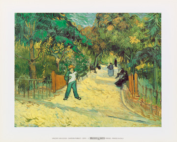 Reprodukce - Impresionismus - Giardini publici, Vincent van Gogh