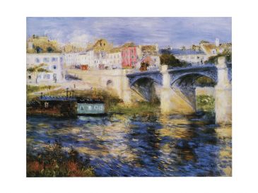 Reprodukce - Impresionismus - Le pont a Chatu, Auguste Renoir
