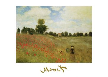 Reprodukce - Impresionismus - Papaveri, Claude Monet