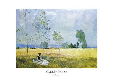 Reprodukce - Impresionismus - Printemps, Claude Monet