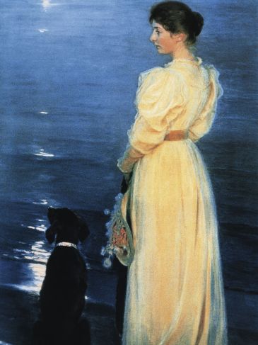 Reprodukce - Impresionismus - Summer evening at Skagen, Peter Severen Krøyer