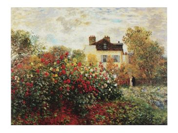 Reprodukce - Impresionismus - The Artist´s Garden, Claude Monet