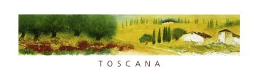 Reprodukce - Krajinky - Toscana Impressionen VI, Theresa Hültner