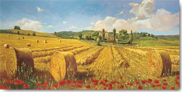 Reprodukce - Krajiny - Campagna Toscana, Andrea del Missier