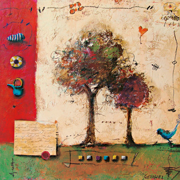 Reprodukce - Krajiny - Tree I, Sonja Kobrehel