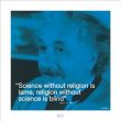 Reprodukce - Kult, Pop art, Vintage - Albert Einstein (I Quote "Religion")