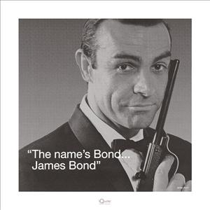 Reprodukce - Kult, Pop art, Vintage - James Bond (I Quote), Pyramid Studios