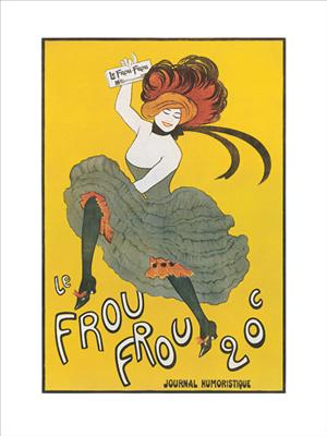 Reprodukce - Kult, Pop art, Vintage - Le Frou Frou, Mary Evans