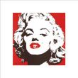 Reprodukce - Kult, Pop art, Vintage - Marilyn Monroe (Red) II