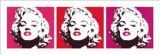 Reprodukce - Kult, Pop art, Vintage - Marilyn Monroe (Red) III