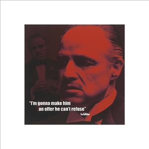 Reprodukce - Kult, Pop art, Vintage - The Godfather (I Quote), Pyramid Studios