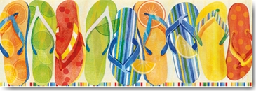 Reprodukce - Kultovní & Pop Art & Vinobraní - Flip Flop Collection, Mary Escobedo