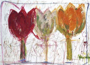 Reprodukce - Květiny - 3 Tulips, Ursula Meyer-Petersen
