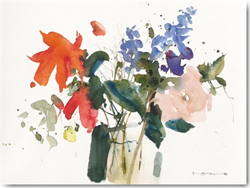 Reprodukce - Květiny - Gartenstrauss, ROMO-Rolf Morschhäuser