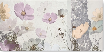 Reprodukce - Květiny - Lacey Petals 1, Matina Theodosiou