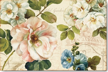Reprodukce - Květiny - Les Jardin I, Lisa Audit