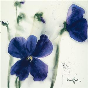 Reprodukce - Květiny - Les Pensées III, Marthe