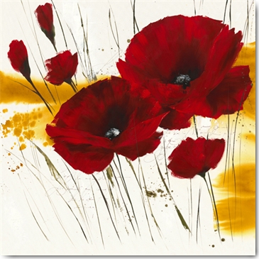 Reprodukce - Květiny - Liberté fleurie I, Isabelle Zacher-Finet