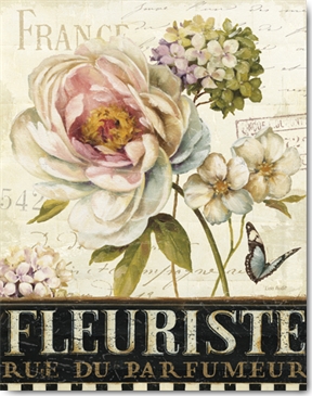 Reprodukce - Květiny - Marché de Fleurs III, Lisa Audit