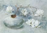 Reprodukce - Květiny - Oriental Magnolias I