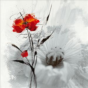 Reprodukce - Květiny - Petite aventure fleurie I, Isabelle Zacher - Finet