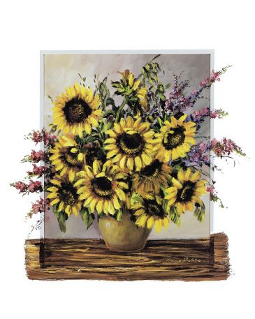 Reprodukce - Květiny - Sunny Sunflowers, Anna Paleta