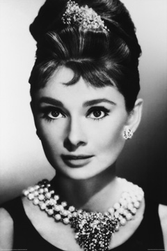 Reprodukce - Lidé - Audrey Hepburn - Face, Hero