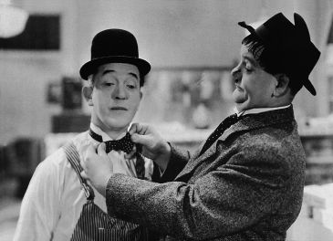 Reprodukce - Lidé - Laurel + Hardy, G. Neri
