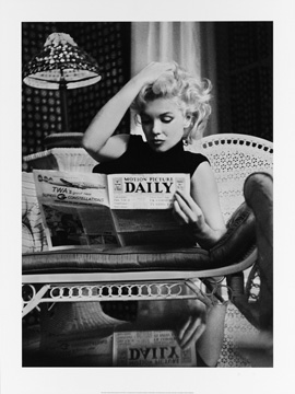 Reprodukce - Lidé - Marilyn Monroe, Ed  	Feingersh