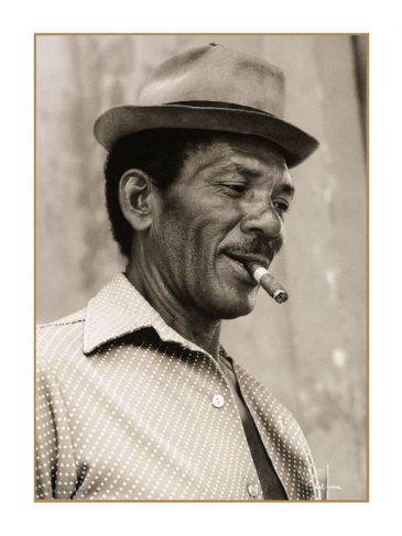 Reprodukce - Lidé - Tabaco - Santiago de Cuba, Christopher Chat-Verre