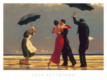 Reprodukce - Lidé - The singing Butler, Jack Vettriano