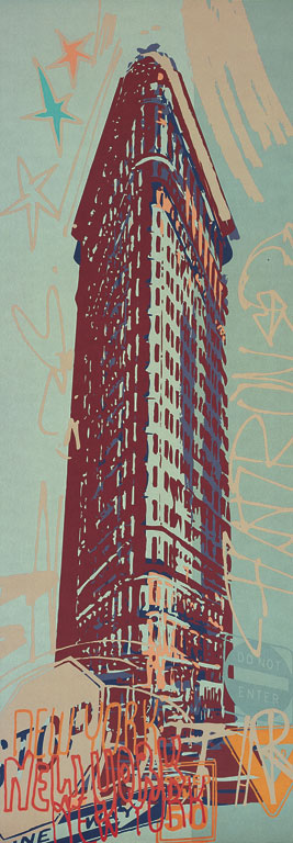 Reprodukce - Město - Flatiron Building, Rod Neer