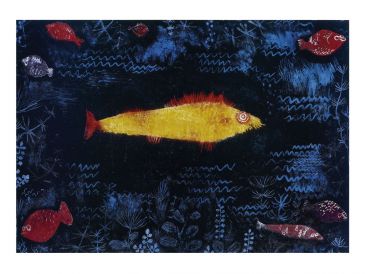 Reprodukce - Modernismus - The golden Fish, Paul Klee