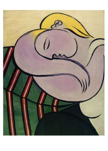 Reprodukce - Modernismus - Woman with yellow hair, 1931, Pablo Picasso