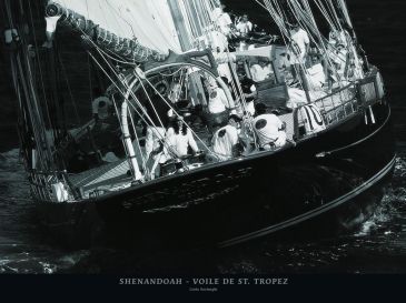 Reprodukce - Moře - Shenandoah - Voile de St. Tropez, Carlo Borlenghi