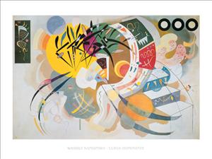 Reprodukce - MU - Expresionismus - Curva Dominante, Wassily Kandinsky