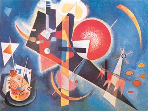 Reprodukce - MU - Expresionismus - Nei Blú I, Wassily Kandinsky