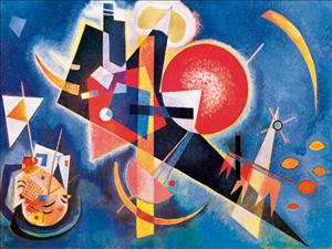 Reprodukce - MU - Expresionismus - NeI Blú I, Wassily Kandinsky