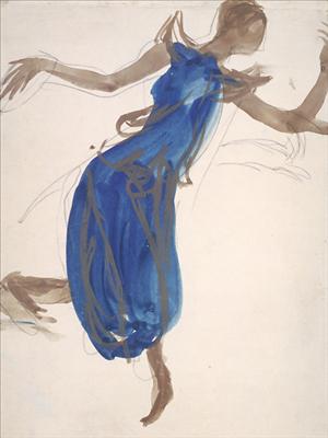 Reprodukce - MU - Moderní klasika - Cambodian Dancer II, Auguste Rodin