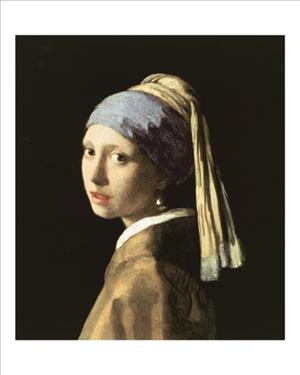Reprodukce - MU - Renesance - Girl with a, Jan Vermeer