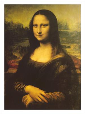 Reprodukce - MU - Renesance - Mona Lisa III, Leonardo da Vinci
