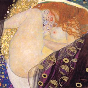 Reprodukce - MU - Secese - Danae, Gustav Klimt