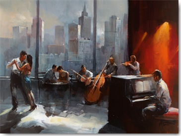 Reprodukce - Postavy a akty - Room with a View I, Willem Haenraets